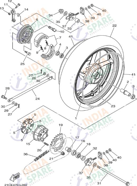 REAR WHEEL